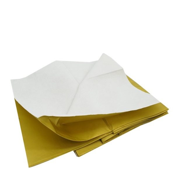 Fata de masa din hartie, golden, 140 x 220 cm, Dinner Party, 45810