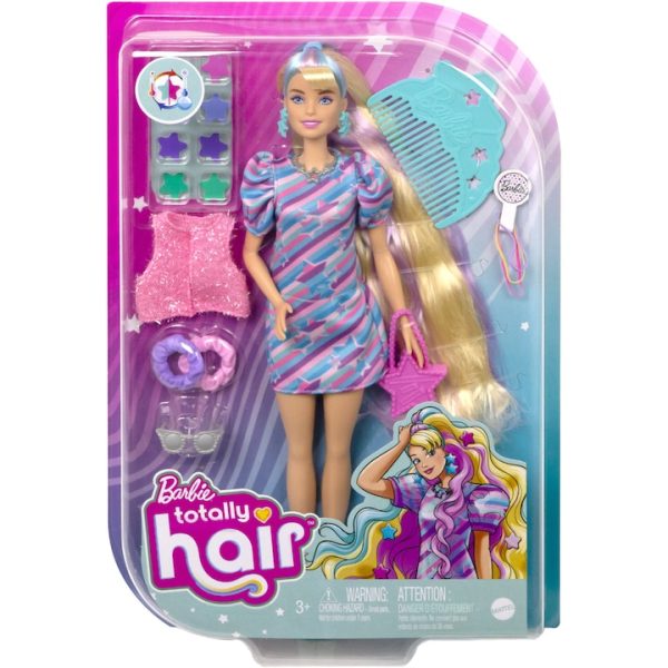 Papusa Barbie Totally Hair, blonda